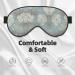 Buy Blue Grace Floral Soft Sleep Eye Mask | Breathable Eye Patch for Travel & Relaxation - Buy Online on GoSupps.com