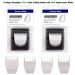 2 Pack Professional Peanut Clipper/Trimmer Snap On Replacement Blades #2068-300 - Compatible with Wahl Peanut Hair Clipper/Trimmer - White (2 Pack) - Buy Online on GoSupps.com