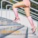 Calf Compression Sleeves for Pain Relief | Wading Bandage Support - 2pcs for Men & Women | Ideal for Training Running & Cycling | Pink Size L - Buy Online on GoSupps.com