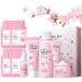 Xumann Girls Skin Care Set Skincare Sets for Teenagers Girls Face Sakura Skincare for Teen Girls Kids