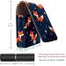Stylish Leather Lipstick Case & Lip Gloss Organizer with Mirror - Mini Fox Design | Shop Internationally - Buy Online on GoSupps.com