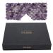 Jadestone Eye Relax Mask  Face Massager Natural Sleeping Care Tool Reduce Dark Circle (Amethyst)