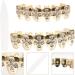 SOIMISS 1 Set Mouth Grill Rapper Props Decorative Teeth Grill Hip-pop Accessories Braces Stitching - Buy Online on GoSupps.com