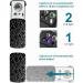 JARLINK 2 Pack Jewelers Loupe 30X 60X 90X Illuminated Jewelers Eye Loupe Magnifier and Magnifying Glass Loop with UV Black Light and Bright LED Light for Gems Jewelry Diamond Coins Stamps (Black) - Buy Online on GoSupps.com