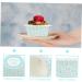 HOMSFOU 100 Pcs Cake Cups Baking Cake Cup Baking Cup Wraps Paper Dessert Liners Paper Muffin Wedding Cupcake Liners Mini Cupcake Liners Crayon Greaseproof Paper Round Container Baby 7.5X7.5X4CMx2pcs Greyx2pcs - Buy Online on GoSupps.com