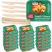 Peanut Butter Individual Pack Perfection: 30 On-the-Go Portion Cups + 5 Eco-Friendly Wooden Knives and a one of a kind Sticker by PaLiSoL CREATiONS! - Buy Online on GoSupps.com
