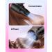 Wavytalk Mini Hair Dryer with Diffuser 1600W Foldable Hair Blow Dryer Lightweight Diffuser Hair Dryer for Curly Hair Black - Buy Online on GoSupps.com