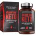 Burn on Keto Pills - Premium Ketones & Green Tea, Promote Ketosis, Boost Energy & Focus