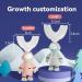 Mamimami Home Children's Toothbrush with 2 Replacement Heads - Silicone Bristles Gum Massage 360 All-Round Cleaning (0-6 Years) - International Shipping Available - Buy Online on GoSupps.com
