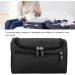 Jerliflyer Waterproof Storage Bag for Razors & Travel Essentials - Portable Shampoo & Washing Organizer for Men & Women (Black) - Buy Online on GoSupps.com