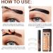 Eyebrow Tint Waterproof Sweat Resistant Eyebrow Paste Natural Three Dimensional Long Lasting With Eyebrow Card Easily create three-dimensional eyebrow shape for a perfect makeup look! (2) - Buy Online on GoSupps.com