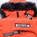 Odziezet Baby Boy Down Coat | Hooded Puffer Zipper Jacket | Orange | 1-2 Years - Buy Online on GoSupps.com