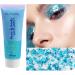  GL-Turelifes GL-Turelifes Blue Glitter Body Gel Face Makeup Sparkling Glitter Thick Hair Singer Concert Festival Rave Accessory Mermaid Sequin (#10 Ice Blue) - Buy Online on GoSupps.com