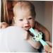 Healvian Silicone Teether Toothbrush | Soft Fur Toddler Training Brush for Teething Relief - Durable & Safe - Buy Online on GoSupps.com