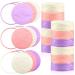 100 Pcs 2.76 Inch 24 Styles Random Pocket Mini Mirror Bulk Portable Round Glass Mirrors Makeup Purse Small Mirror Compact Mirrors Personal Pocket Mirrors for Women Girls Travel Daily Use Assorted