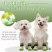 Kuoser Dog Socks - 3 Pairs Anti-Slip Paw Protection for Hardwood Floors | 6-Pack Green M - Buy Online on GoSupps.com