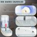Automatic Pet Feeder & Waterer Set 3.8L - Travel Supply for Dogs Cats Pets - Gray - Buy Online on GoSupps.com