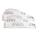 Graffiti Arch Bridge Pattern Dry Hair Cap 2 Piece Quick Drying Towel Set with Button Headband Super Absorbent Soft & Comfortable