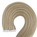 Youngsee Real Hair Extensions - 50cm Invisible Tape Extensions - Brown & Blonde - Smooth Recovery - 50g #p8a/60 - Buy Online on GoSupps.com