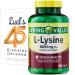 Spring Valley L-Lysine | L lysine 1000mg Tablets | llyinse llysine | Lysine Supplement | Super Lysine Immune Support |100 Tablets Bundle with Lual's 45 Diabetes Decoded