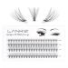 Lankiz single eyelashes 10d 0.07 C curl 8-14mm wrong eyelash extensions for eyelash extensions 80 PCs cluster lashes diy artificial eyelashes individually fake lashes at home C-mix 10d 80PCs