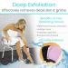 Vive Exfoliating Mitts for Body (4 Pack) - Deep Microdermabrasion Scrub Gloves with Soap-Saver Pocket - Premium Black & Pink - Body Exfoliate Shower Dead Skin Remover - Ideal for Keratosis Pilaris - Buy Online on GoSupps.com