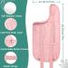 OotDay Organic Castor Oil Pack Wrap Kit - Reusable Compression Wrap for Waist & Neck Hot/Cold Therapy 24x48cm Pink - Buy Online on GoSupps.com