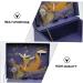 VILLCASE 1 Set Box Box Box Decor Present Accessory Jewelry Present Adornment Packing Box Girl Heart 38X28CM Blue - Buy Online on GoSupps.com