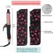 2 in 1 Travel Curling Flat Iron - Dual Voltage Mini Hair Straightener/Curler 1 Inch Ceramic Plate (Gold) - Buy Online on GoSupps.com