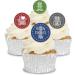 Edible Wafer Father's Day Pre-Cut Cupcake Toppers - 24pc - Buy Online on GoSupps.com