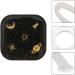 Milist Holder Fashion Planet Contact Objective | Portable Contact Lens Box Kit with Mirror & Tweezers - Square Pattern Case - Buy Online on GoSupps.com