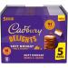 Cadbury Delights Soft Nougat Orange and Caramel Bars 5 x 22g (Pack of 9) - Buy Online on GoSupps.com