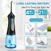 Water Flosser Cordless Teeth Cleaner - IPX7 Waterproof Oral Care for Braces & Bridges | Detachable Tank & 4 Jet Tips - Buy Online on GoSupps.com