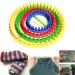 Yuhoo Round Plastic Knitting Loom Set - DIY Craft Tool Kit for Hats, Scarves, Socks & More | Blue 14cm - Buy Online on GoSupps.com