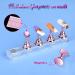 Teenitor Natural Coffin Nail Tips Kit: 600pcs Full Cover Acrylic Nails with Glue, Clipper & Stand for DIY False Nails - Buy Online on GoSupps.com