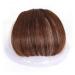 Bangs Hair Clip Hair Clip in Bangs Thick Flat Hairpieces Fringe Bangs Synthetic Fake Clip in Natural Neat Bangs Invisible one Piece Hair for Daily Wear Popular Cosplay Bangs Clip in Hair (Color : 2-3 2-30
