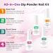 Dip Powder Nail Kit 8 Colors Dip Nails Powder Starter Kit Nail Dip Powder Kit for Beginners with Everything Nail Art Kit with Dipping Powder Liquid Set Recycling Tray for Manicure Home and Salon Use - Buy Online on GoSupps.com