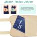 Organic Castor Oil Pack for Liver Support | Adjustable Strap | Reusable Wrap for Waist & Neck | Thyroid & Stomach Relief | Better Sleep & Less Stress - Buy Online on GoSupps.com