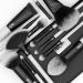 MODA Pro Full Face 13PC Makeup Brush Set - White | Travel Pouch Included | Perfect for Flawless Makeup Application - Buy Online on GoSupps.com