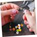 COHEALI Silicone Bead Kit - 880 Pcs Bulk Beads for DIY Keychains, Necklaces, and Teether - Baseball and Softball Design - Round Circle Shape - 1.5CM Size - 5pcs - Buy Online on GoSupps.com