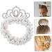 minkissy Girls Hair Accessories Ponytail Holder Girl Hair Tie Hair Ties for Girls Elastic Hair Tie for Girl Pearl Hair Tie Girl Hair Scrunchies Elasticity Hair Rope Plastic Child - Buy Online on GoSupps.com