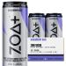 ZOA Plus Sugar-Free Pre-Workout Drink Ready to Drink with Nitric Oxide Vitamin B C and D 200mg Natural Clean Caffeine BlackBerry Acai 12 Fl Oz Pack of 12