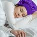 MELTU 1 Pack Hair Bonnet for Sleeping Satin Bonnet with Wide Elastic Band Silk Hair Wrap for Sleeping Soft Sleep Cap Purple - Buy Online on GoSupps.com