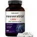 NatureBell Resveratrol Supplement 1000mg Per Serving 180 Veggie Capsules 99% Pure Trans-Resveratrol Antioxidant for Healthy Aging Brain & Heart Support Non-GMO