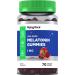 Piping Rock Melatonin Gummies 1 mg | 60 Count | Cherry Pomegranate Flavor | Low Dose | Adult Supplement | Vegan Formula | Non-GMO Gluten Free