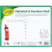 Crayola Alphabet Pad Tracing Worksheets 30 Pages White 10x8 Inches | Educational Learning Tool - Buy Online on GoSupps.com