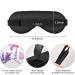 Haskirky Light Blocking Eye Mask for Adults - Adjustable & Breathable for Travel, Yoga, Meditation - Lavender scented for Deep Sleep - Buy Online on GoSupps.com