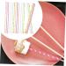 BESTonZON 50pcs Marshmallow Stick Chocolate Candy Lollipops Candy Bars Marshmallow Wrapping Sticks DIY Candies Sticks Marshmallow Supplies Lollipop DIY Sticks Dedicated Chocolate Stick Paper - Buy Online on GoSupps.com