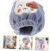 FRCOLOR 4 Pcs Children s Hair Drying Caps & Towels - Soft Coral Fleece Turban & Bonnet for Bath & Shower - Buy Online on GoSupps.com