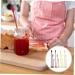 CIMAXIC 12ST Silicone Scraper for Cosmetic Bottles | Long Handle Make-Up Scrub & Cake Cream Spatula | Perfect for Peeling Gel & Dessert - Buy Online on GoSupps.com